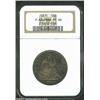 Image 3 : 1871 50C PR66 NGC. Ex: P. Kaufman. Despite a sizeable (for the era) original mintage of 1.2 million.