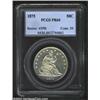 Image 1 : 1875 50C PR64 PCGS. A brilliant and sharply struck near-Gem that is well preserved aside from a shor