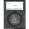 Image 1 : 1882 50C PR64 PCGS. A razor-sharp near-Gem that has light mauve and golden-brown patina. Exquisitely