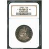 Image 3 : 1889 50C PR66 NGC. Ex: P. Kaufman. One of just 12,711 Seated Half Dollars produced in 1889, this spe