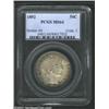 Image 1 : 1892 50C MS64 PCGS. The obverse has blushes of sea-green and lavender patina, while the reverse has.