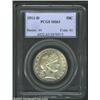Image 1 : 1911-D 50C MS63 PCGS. Dusky gray in color, with a peripheral hint of gold and lilac patina. Nicely s