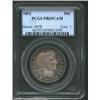 Image 3 : 1892 50C PR65 Cameo PCGS. A glittering cameo proof that is spectacularly toned on each side. Rich go