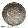 Image 1 : 1898 50C PR65 PCGS. A spectacular proof Barber Half. Each side is covered with deep rose-lilac patin