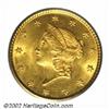 Image 1 : 1850 G$1 MS64 PCGS. Produced to the extent of 481,953 pieces, which is substantially less than the m