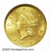Image 1 : 1852 G$1 MS65 NGC. More than two million coins were struck of this issue, and like other P-mint Type