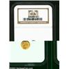 Image 3 : 1853 G$1 MS66 NGC. Despite its status as the most common Type One Gold Dollar, the 1853 (4 million p