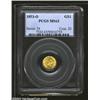 Image 1 : 1853-O G$1 MS63 PCGS. A nicely struck representative with rich luster and a clean cheek. A few trivi