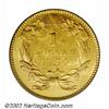 Image 2 : 1854 G$1 Type Two MS62 PCGS. Type Two Gold Dollars have proved to be popular coins over the last few