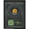Image 4 : 1854 G$1 Type Two MS62 PCGS. Among the finer Type Two Gold Dollars in this sale, this BU quality exa
