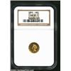 Image 3 : 1855 G$1 MS61 NGC. While most extant 1855 Gold Dollars display bothersome incompleteness of strike i