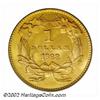 Image 2 : 1868 G$1 MS67 PCGS. The 1868 is a much more challenging issue than its mintage of 10,500 pieces migh