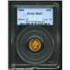 Image 3 : 1868 G$1 MS67 PCGS. The 1868 is a much more challenging issue than its mintage of 10,500 pieces migh
