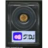 Image 2 : 1873 G$1 Open 3 MS64 PCGS. A well struck near-Gem that has rich orange-gold color and immaculately p