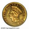 Image 1 : 1877 G$1 MS66 PCGS. Formerly offered as lot 8900 in our recent New York Sale, where it was offered a