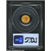 Image 2 : 1885 G$1 MS64 PCGS. Bright honey-gold luster swirls across the carefully preserved surfaces. Boldly.