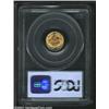 Image 2 : 1888 G$1 MS65 PCGS. A blush of rose color visits the CA in AMERICA. A well struck and flashy Gem wit