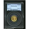 Image 3 : 1839-C $2 1/2 AU53 PCGS. Recut Date. Winter 3-C. Only 165-175 1839-C Quarter Eagles are believed ext