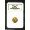 Image 3 : 1854-C $2 1/2 AU58 NGC. The 1854-C (7,295 pieces produced) is the eighth rarest Quarter Eagle produc