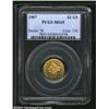 Image 1 : 1907 $2 1/2 MS65 PCGS. Needle-sharp and flashy with immaculate surfaces and bright lemon-gold color.