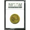 Image 3 : 1810 $5 Large Date, Large 5--Cleaned--ANACS. Unc Details, Net AU58. B. 1-A, Miller-109, R.2. This co