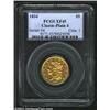 Image 1 : 1834 $5 Plain 4 XF45 PCGS. Breen-6501, First Head, McCloskey 3-B, R.2. Strong hints of luster outlin