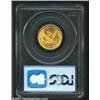 Image 2 : 1844 $5 MS61 PCGS. A well struck Half Eagle with bright and extensive mint luster. The second 4 in t