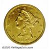 Image 1 : 1854-O $5 AU55 PCGS. Far from the common date that many have believed it to be for years, the 1854-O