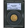 Image 1 : 1873 $5 Closed 3 MS61 PCGS. A nicely struck example that has extensive bright luster and a carefully