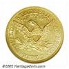 Image 2 : 1874-S $5 AU55 NGC. An early Motto Liberty Half Eagle from the San Francisco Mint, the 1874-S was pr