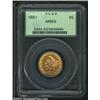 Image 1 : 1881 $5 MS63 PCGS. Richly toned and without any notable contact marks. A well struck coin with exten