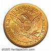 Image 2 : 1899 $5 MS65 NGC. With richly colored, reddish-gold surfaces and powerfully impressed devices, this.