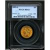 Image 1 : 1899-S $5 MS64 PCGS. Fully struck throughout and very nearly of full Gem quality. The golden-reddish