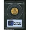 Image 4 : 1901 $5 MS65 PCGS. Fully struck throughout with rich mint frost over surfaces that show virtually no