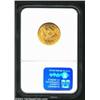 Image 2 : 1901-S $5 MS63 NGC. A lustrous lemon-gold representative. Well struck except for the final three sta