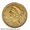 Image 1 : 1884 $5 PR64 Deep Cameo PCGS. This is a simply breathtaking near-Gem whose richly colored surfaces a