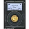 Image 1 : 1908 $5 MS62 PCGS. Well struck aside from the shoulder of the eagle. A minor pinscratch crosses the.