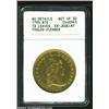 Image 3 : 1795 $10 13 Leaves--Ex: Jewelry, Tooled, Cleaned--ANACS. AU Details, Net VF30. B. 3-B, Taraszka-4, R