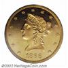 Image 1 : 1866 $10 Motto PR63 Deep Cameo PCGS. First year of issue for the With Motto design and of added sign