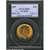 Image 3 : 1907 $10 No Motto MS66 PCGS. This is the third design for Augustus Saint-Gaudens' Ten Dollar Gold Pi