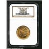 Image 1 : 1908 $10 Motto MS63 NGC. A bright and flashy coin that has immaculate surfaces aside from a small co