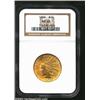 Image 1 : 1909 $10 MS63 NGC. Rich yellow-green color. A lustrous, well struck, and immaculately preserved piec