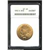 Image 1 : 1912-S $10 XF45 ANACS. Mint luster glows from the legends and protected areas of the devices. The up