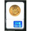 Image 2 : 1852 $20 AU58 NGC. An exceptionally sharply struck coin that has pleasing eye appeal due to its refr