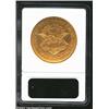 Image 2 : 1861-S $20--Cleaned--ANACS. AU Details, Net XF40. A bold but hairlined Double Eagle that has a few m