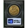Image 2 : 1869-S $20 XF45 PCGS. Abundant luster swirls across the stars, legends, and devices. The stars are s