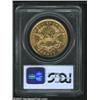 Image 2 : 1871 $20 AU55 PCGS. Luminous luster dances across the stars, legends, and devices. Boldly detailed a