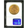 Image 4 : 1873 $20 Open 3 MS62 NGC. Both sides display rich, orange-gold color. The surfaces are frosty, if no