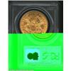 Image 2 : 1873-S $20 Open 3 AU55 PCGS. Luster rolls readily across the stars, legends, and devices. Boldly det