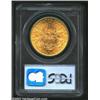 Image 2 : 1891-S $20 MS62 PCGS. A splendid representative that has flashy luster and surprisingly unabraded su